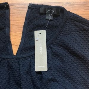 J. Crew Tops - J.Crew raised dot Peplum top J. Crew Tops - J.Crew raised dot Peplum top